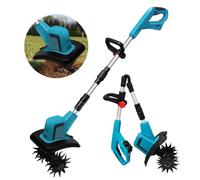 Motoculteur électrique, pliable, 360 tr/min, largeur de travail de 9"" et profondeur de 6,6""pour batterie Makita 18V, sans batterie