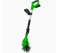 Motoculteur électrique sans fil avec batterie 20 V et chargeur pour un labourage facile du sol