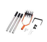 Motoculteur Manuel avec Longueur De Poignée Réglable Et Lame en Acier pour Un Jardinage Respectueux du Outil De Jardinage