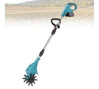 Motoculteur Sans Fil 21 V, Motoculteur De Jardinage Avec 270 Tr/Min, 1 Ou 2 Batteries, Largeur 20 Cm, Profondeur 25 Cm, Portable Pour Jardin Et Petits Espaces,Blue-DualBlades-2batteries