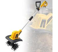 Motoculteur sans fil, puissant cultivateur de sol électrique, largeur de travail de 22 cm, profondeur de travail de 18 cm, batterie haute capacité, désherbage, for jardin et potager