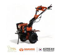 Motoculteur thermique à traction 212cm3, largeur de travail jusqu'à 105cm, 2 vitesses AV/1 AR, guidon ajustable - DAEWOO