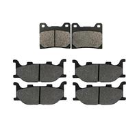 Motocycle Front et Rear Brake Pads Compatible avec XVS 1100 V-Custom Classic Silverado Modèles 1999-2007