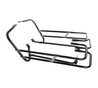 motocycles Porte-Bagages arrière pour Touring pour Street pour Electra pour Glide pour Road 1997-2008 Support De Rail Protection Sacoche pour Porte-Bagages Arrière Moto(Beige)