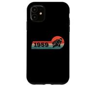 Motocyclette Anniversaire né 1959 Cyclomoteur Motocycliste Coque pour iPhone 11
