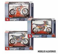 Motocyclette Bburago Wrb Ktm Cross 1:18