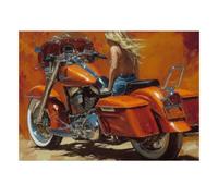 Motocyclette Femme Route 1000pcs Mini Puzzle pour Adultes Cadeau