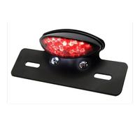 Motocyclette Feux Stop Feu Arrière De Frein À LED pour Moto, Feux De Plaque D'immatriculation pour VTT, Accessoires De Lampe D'avertissement, Indicateur De Circulation Diurne
