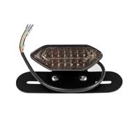 Motocyclette Feux Stop Feu De Freinage Arrière Et Clignotant Universels Intégrés pour Moto, Lampe D'avertissement LED 12 V, Indicateur De Circulation Diurne, Accessoires