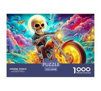 Motocyclette Puzzle pour Adultes - 1000 Pièces L'Excellence du Challenge Éducatif : Le Cadeau Parfait pour Adultes Et Adolescents Dès 14 Ans 52x38cm/1000pcs