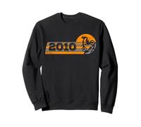 Motocycliste Anniversaire né en 2010 Motocross Pitbike Sweatshirt
