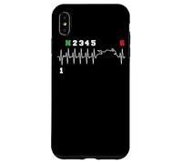 Motocycliste Changement de Vitesse Coeur battant Cadeau Coque pour iPhone XS Max
