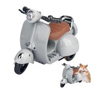 Motocycliste jouet pour poupées, motos à chiffres jouet, avec Sound and Light Kids 'Play Motorcycles Hunt - Voiture de course pour motards à rotation électrique à 360 degrés, voiture de figure gi