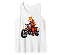 Motocycliste Renard Débardeur