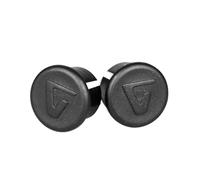 Motodak Bouchon Guidon Route Velox a emboiter Plastique Noir (15 pr)
