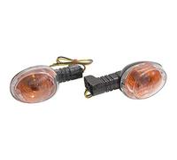 Motodak Clignotant Scoot Adaptable MBK 50 Booster 2004+-Yamaha 50 bws 2004+ AR Transparent-Carbone -Homologue ce- (Paire) -Replay-