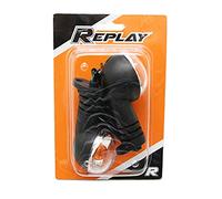 Motodak Clignotant Scoot Adaptable Peugeot 50 ludix Transparent-Noir -Homologue ce- (Paire) -Replay-