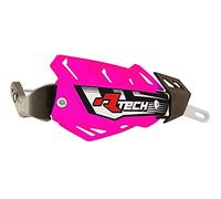 Motodak Protège-Mains RACETECH FLX Rose avec Renfort alu
