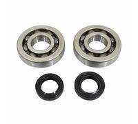 Motodak roulement d'embiellage + Joint Scoot p2r Compatible avec Piaggio 50 Zip 2t, Typhoon, nrg-gilera 50 Stalker, Runner