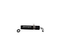 Motodak Silencieux/Cartouche Scooter tecnigas Next r (alu Noir) 2 Fixations