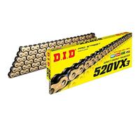 Motodak Transmission chain D.I.D 520 VX3 gold/black 110 links