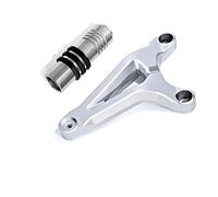 MOTOEC Ensemble De Pédale Avant Et Arrière pour Super pour SOCO pour Scooter TC TS Accessoires d'origine Support De Connexion Pédale Tube Pédale (Color : Right add Foot Tube)