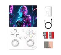 Motörform Anbernic RG35XX Pro Console de jeu portable verticale rétro - Écran IPS laminé de 3,5", double joysticks, stockage extensible jusqu'à 512 Go, pour les amateurs de jeux rétro