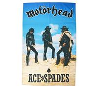 Motörhead Ace of Spades Unisexe Drapeau Multicolore, 100% Polyester,