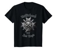 Motörhead Bad Magic T-Shirt, Enfant, Noir, 6 Ans