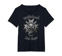 Motörhead Bad Magic T-Shirt, Femme Grandes Tailles, Noir, 5X