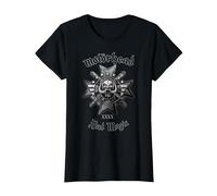 Motörhead Bad Magic T-Shirt, Femme, Noir, XS