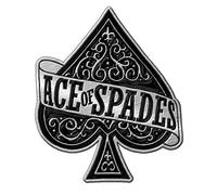 Motörhead Badge Ace of Spades Argenté Noir Accessoire Pin