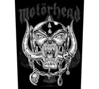 Motörhead Écusson arrière à coudre/à repasser, Noir, 29,5 x 35,5 cm