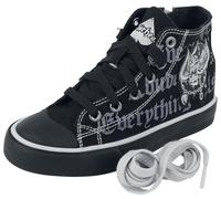 Motörhead EMP Signature Collection Unisexe Baskets Enfants noir EU 33 textile