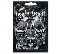 Motorhead - England Button Badge Set [Import]