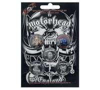 Motörhead England Indifférent Badge multicolore Métal