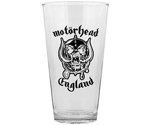 Motörhead England Indifférent Verre à bière transparent Verre