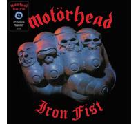 MOTÖRHEAD - IRON FIST (40TH ANNIVERSARY EDITION) LIMITEDBLACK&BLUE VINYL LP NEUF