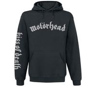 Motörhead Kiss of Death Bullet Circle V2 Homme Sweat-Shirt à Capuche Noir M