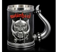 Motörhead Krug Warpig en Grès (Resin) Gris 500 ml, Peint à la main, avec Poignée