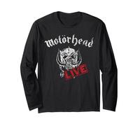 Motörhead NSTH Live Manche Longue, Unisexe pour Adultes, Noir, XXL