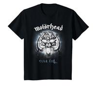 Motörhead Overkill Tracklist T-Shirt, Enfant, Noir, 3 Ans