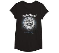Motörhead Overkill Tracklist T-Shirt, Fille, Noir, M