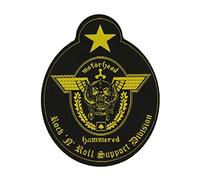 Motörhead Support Division Patch noir/jaune