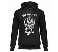 Motörhead Sweat officiel classique Logo Sweat à capuche unisexe en coton. coupe régulière pour adulte et garçon, Noir , XXL