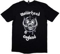 Motörhead T-shirt England (Back Print) Unisex Black M