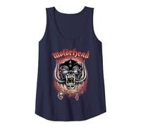 Motörhead Warpig Beast Débardeur, Femme, Bleu Marine, XL