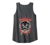 Motörhead Warpig Beast Débardeur, Femme, Chiné Foncé, S