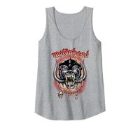 Motörhead Warpig Beast Débardeur, Femme, Gris Chiné, M