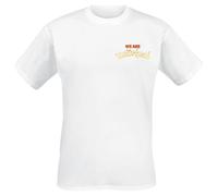 Motörhead We Play Rock & Roll Homme T-Shirt Manches Courtes Blanc 3XL